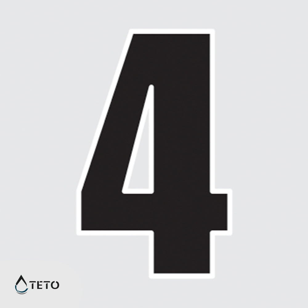 Número 4 - TETO - Tatuajes Temporales