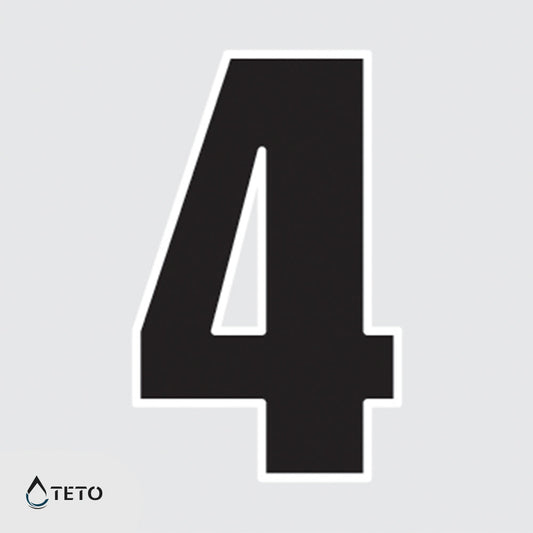 Número 4 - TETO - Tatuajes Temporales