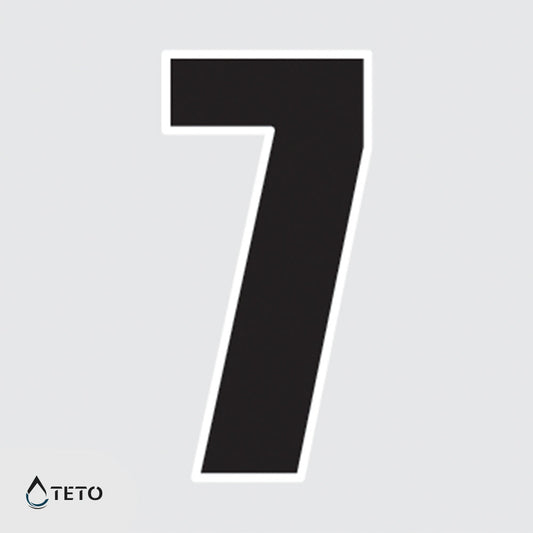 Número 7 - TETO - Tatuajes Temporales