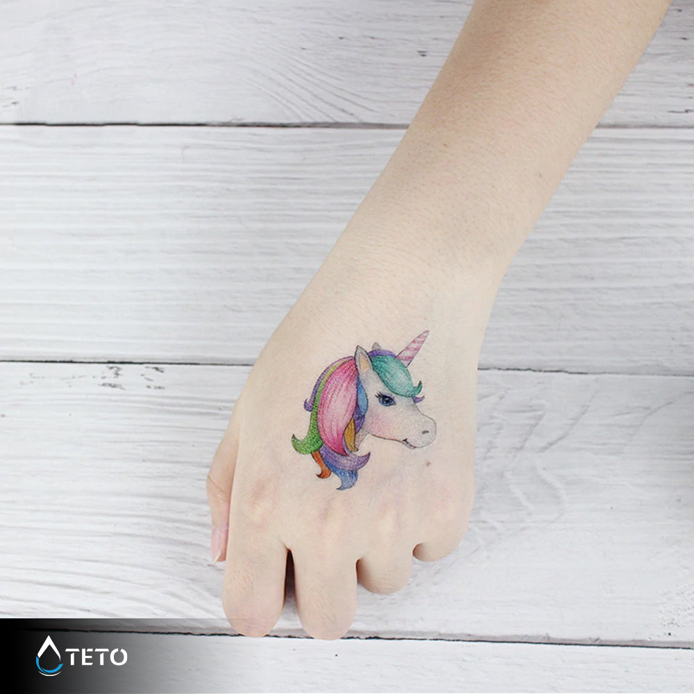 Unicornio - TETO - Tatuajes Temporales
