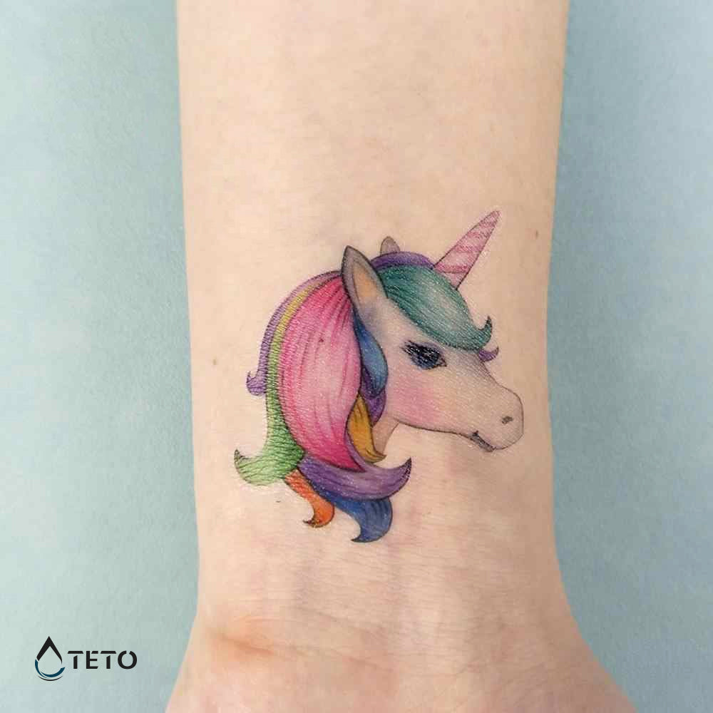 Unicornio - TETO - Tatuajes Temporales