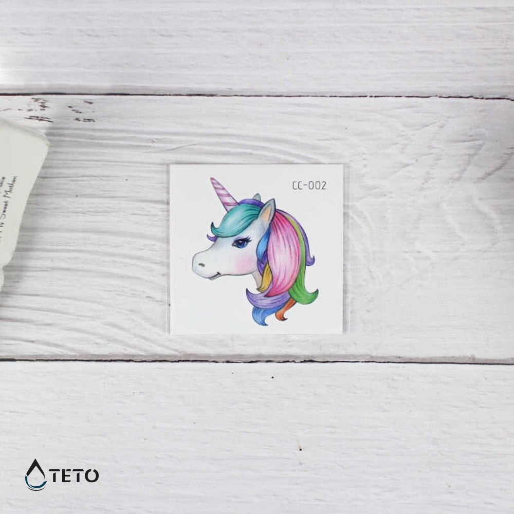 Unicornio - TETO - Tatuajes Temporales