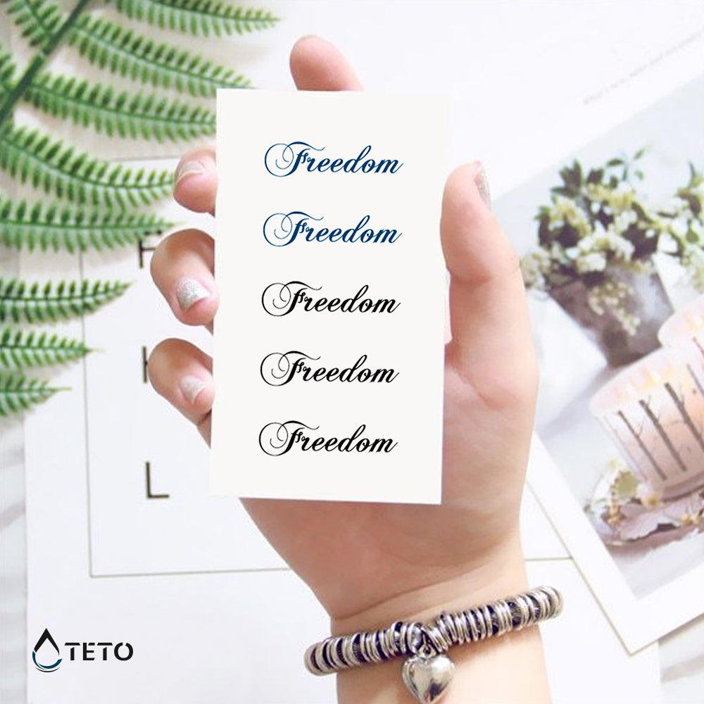 Libertad - set - TETO - Tatuajes Temporales