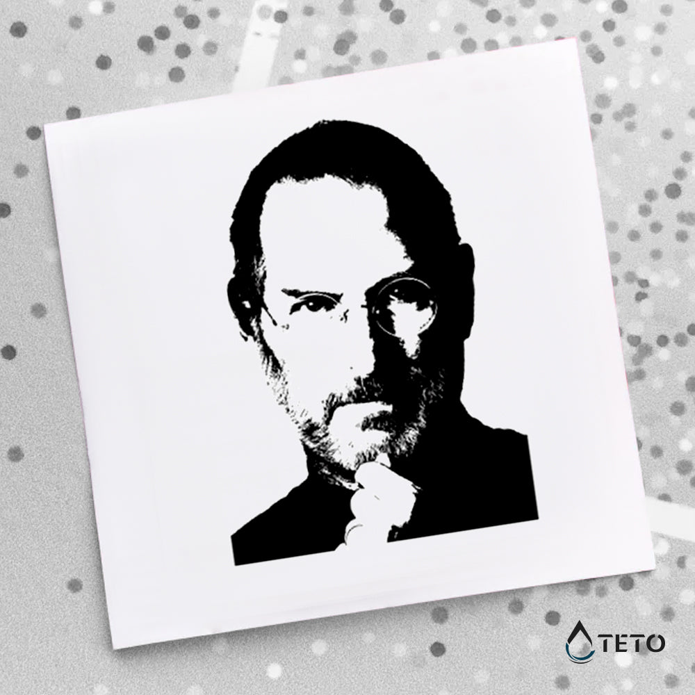 Steve Jobs - TETO - Tatuajes Temporales