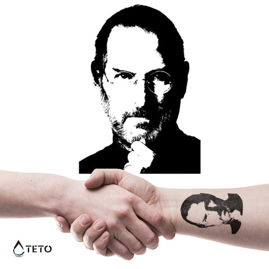 Steve Jobs - TETO - Tatuajes Temporales