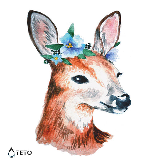 Venado - TETO - Tatuajes Temporales