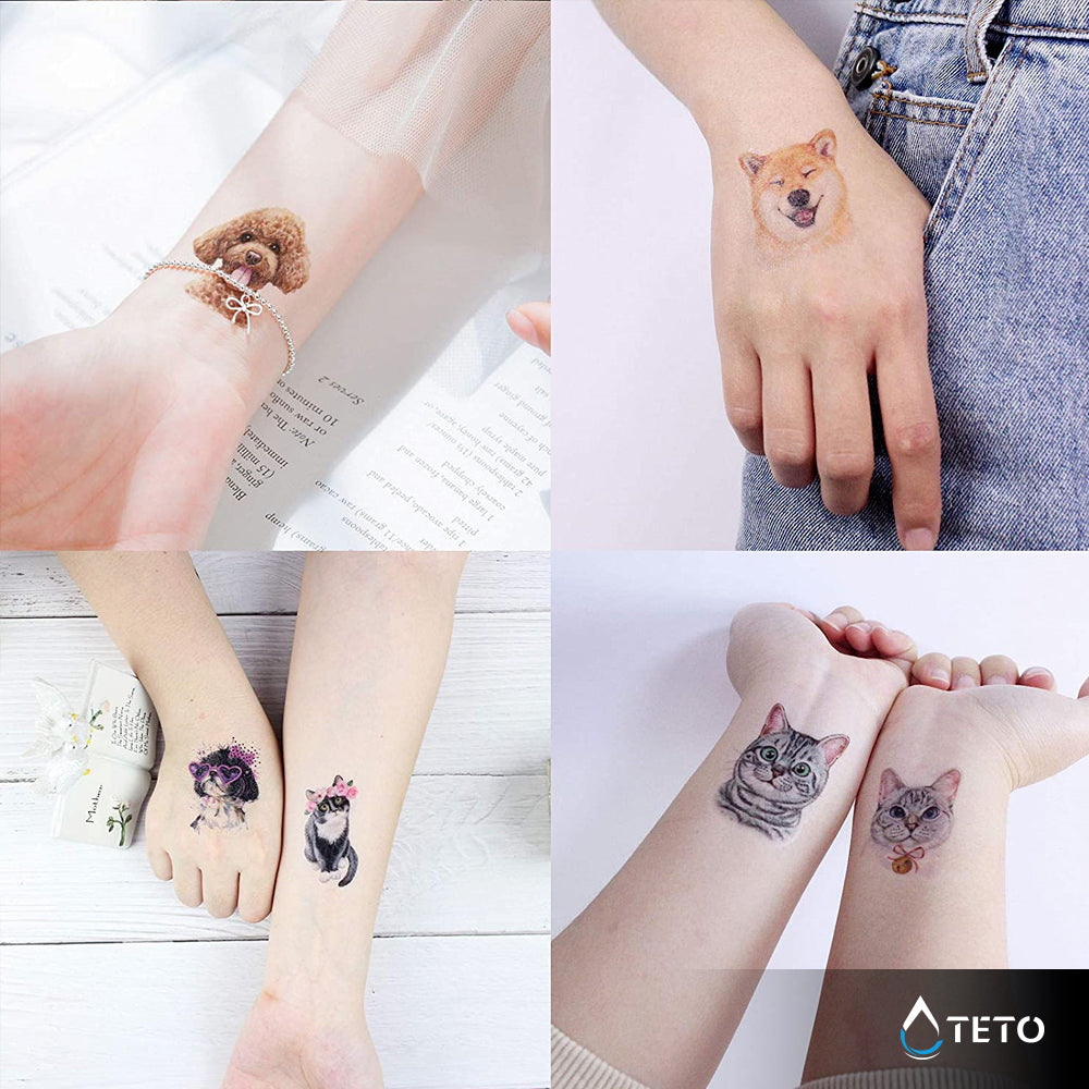 Poodle - TETO - Tatuajes Temporales
