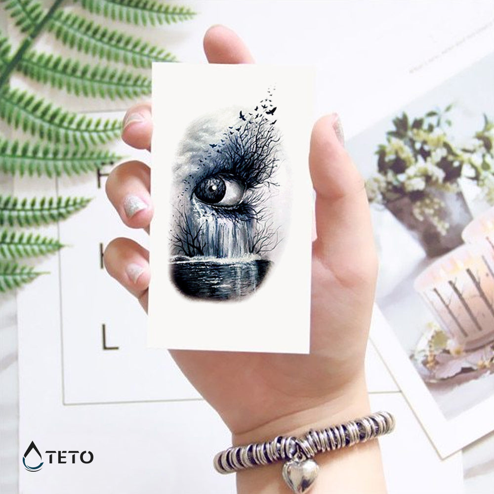 Ojo natural - TETO - Tatuajes Temporales