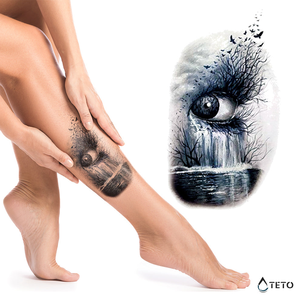 Ojo natural - TETO - Tatuajes Temporales
