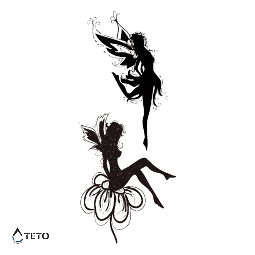 Hadas - set - TETO - Tatuajes Temporales