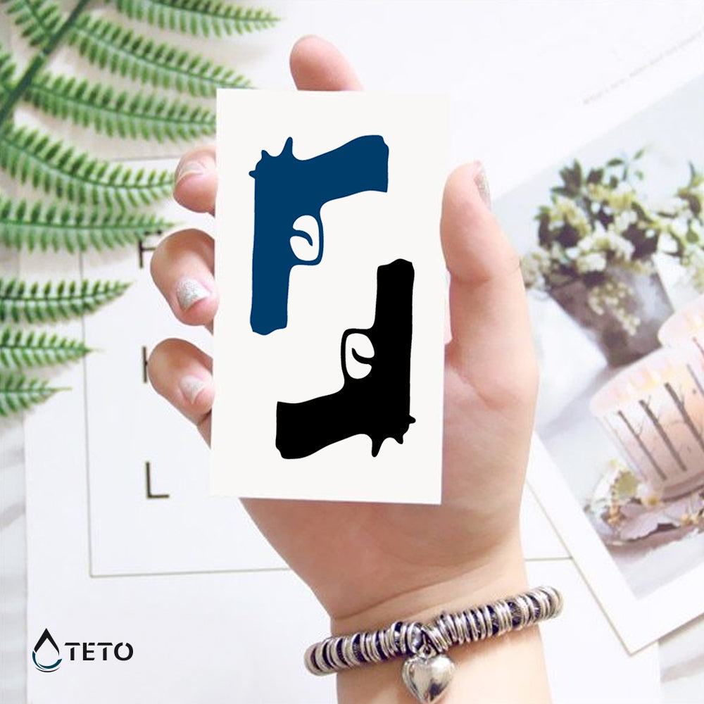 Armas - set - TETO - Tatuajes Temporales