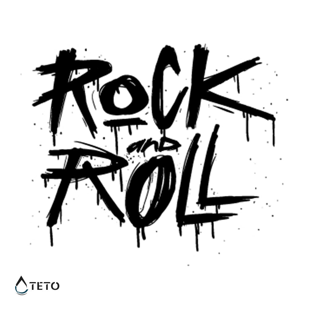 Rock and roll - TETO - Tatuajes Temporales