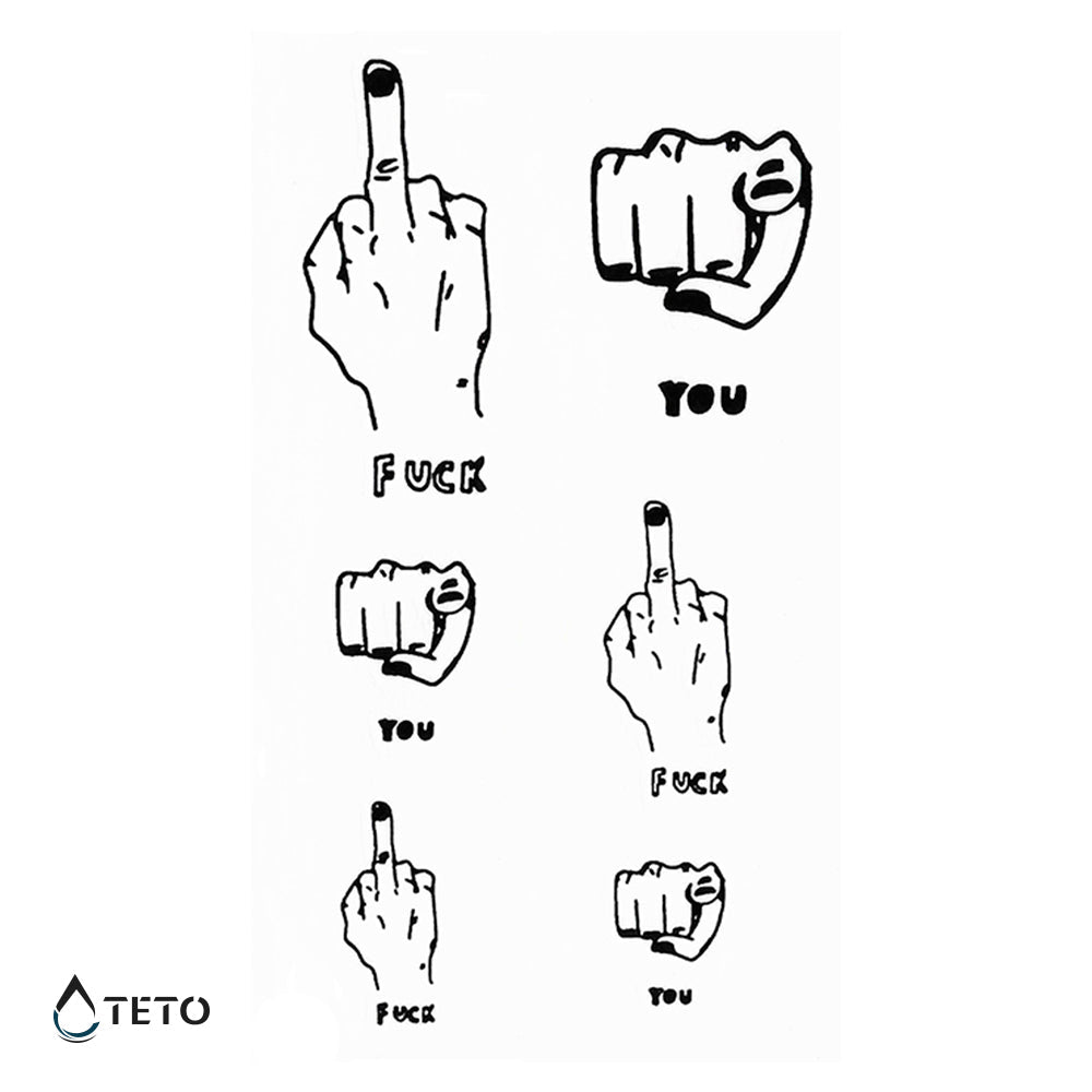 Gestos groseros - set