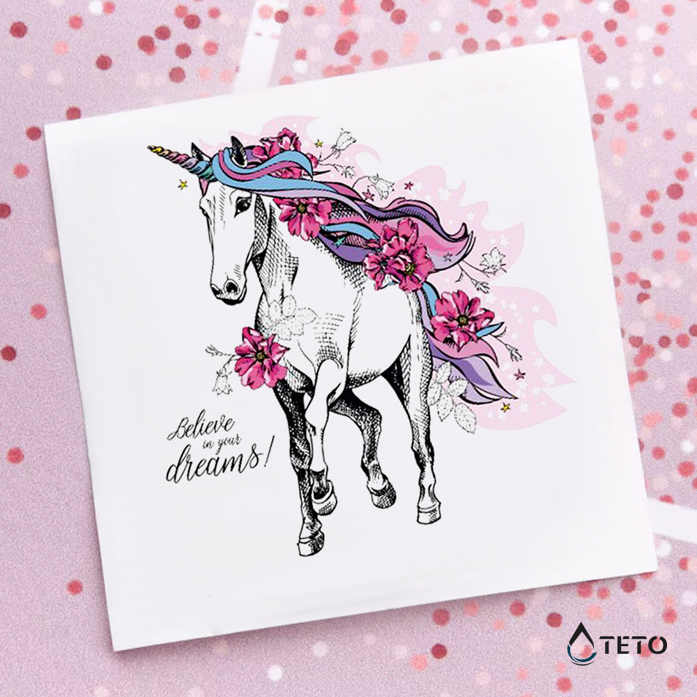 Cree en tus sueños - TETO - Tatuajes Temporales