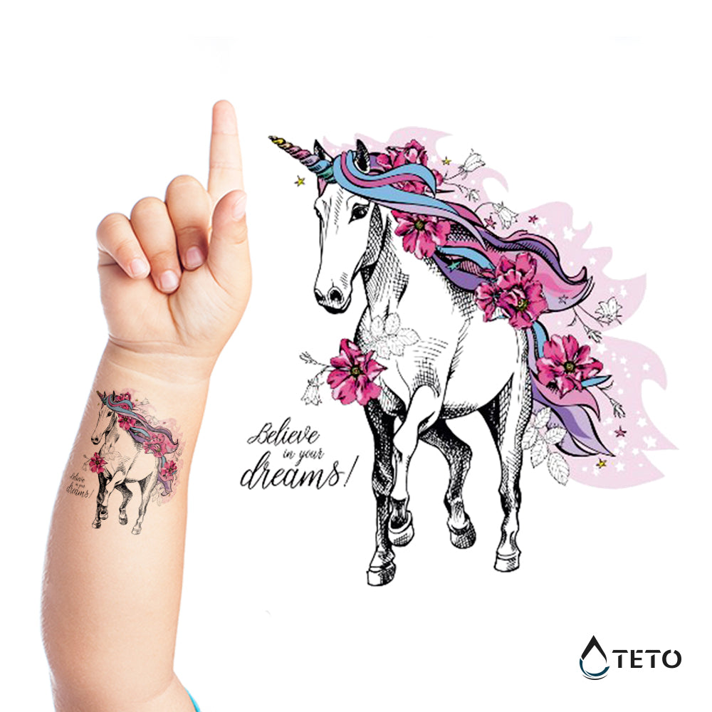Cree en tus sueños - TETO - Tatuajes Temporales