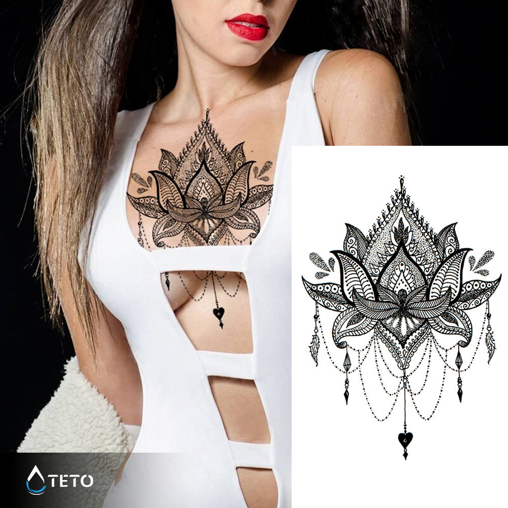 Flor de loto en mandala