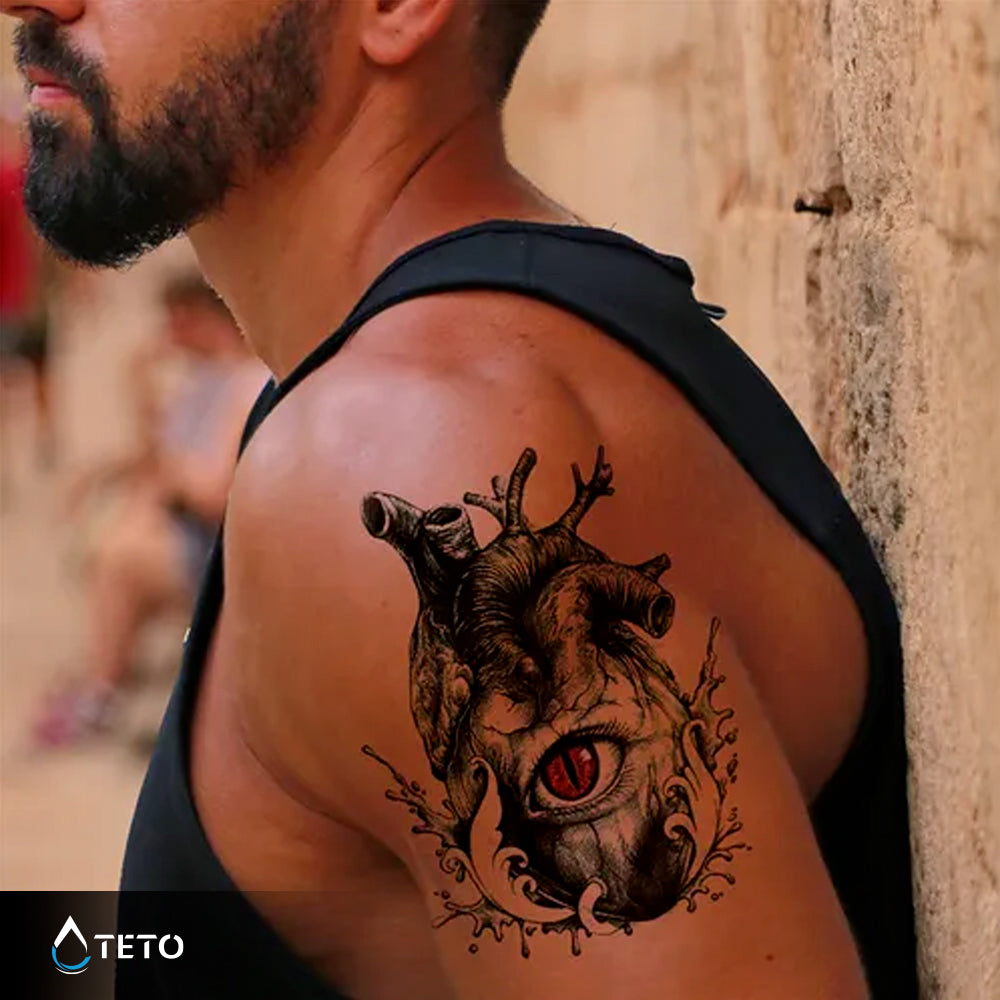 Un vistazo al corazón - TETO - Tatuajes Temporales