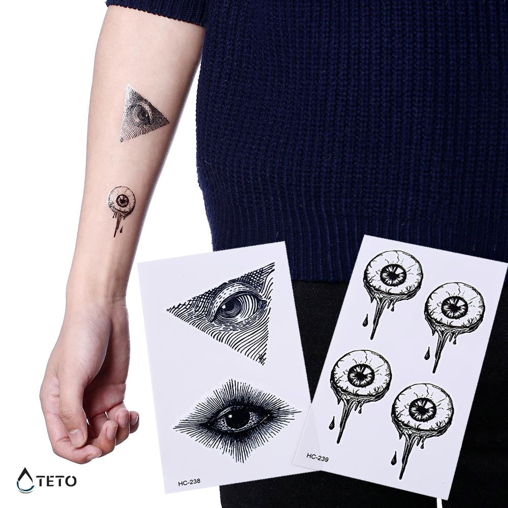 Ojos – set - TETO - Tatuajes Temporales