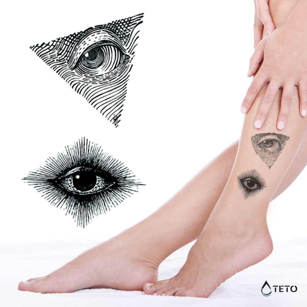 Ojos – set - TETO - Tatuajes Temporales