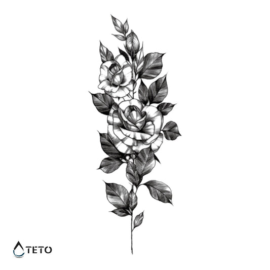 Flor - Tatuajes Temporales TETO
