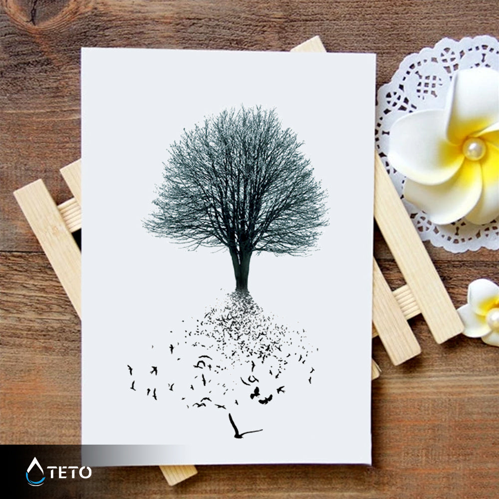 Árbol de la vida con pájaros