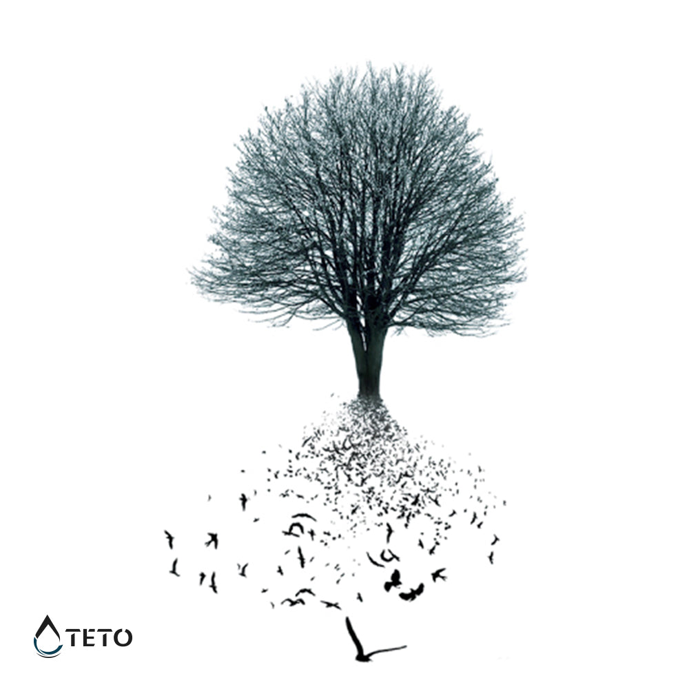 Árbol de la vida con pájaros