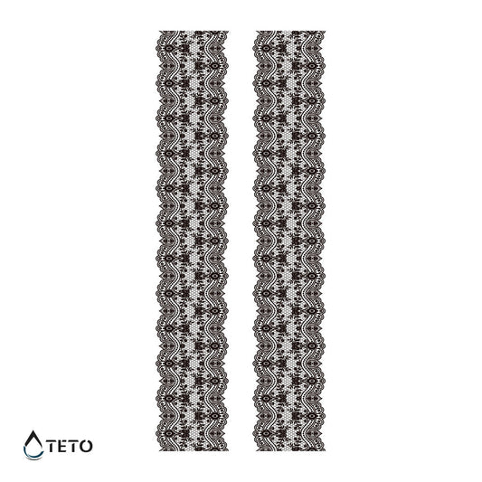 Liguero de encaje – set - Tipo G - TETO - Tatuajes Temporales