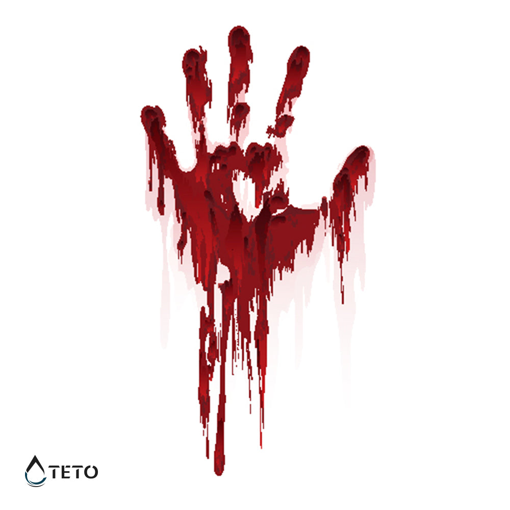 Rastro de sangre - Tatuajes Temporales TETO