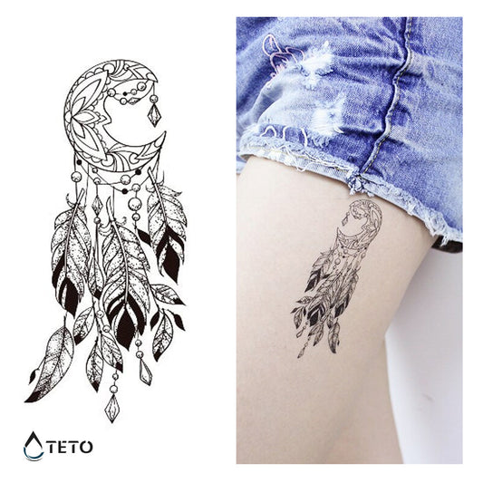 Atrapasueños minimalista - TETO - Tatuajes Temporales