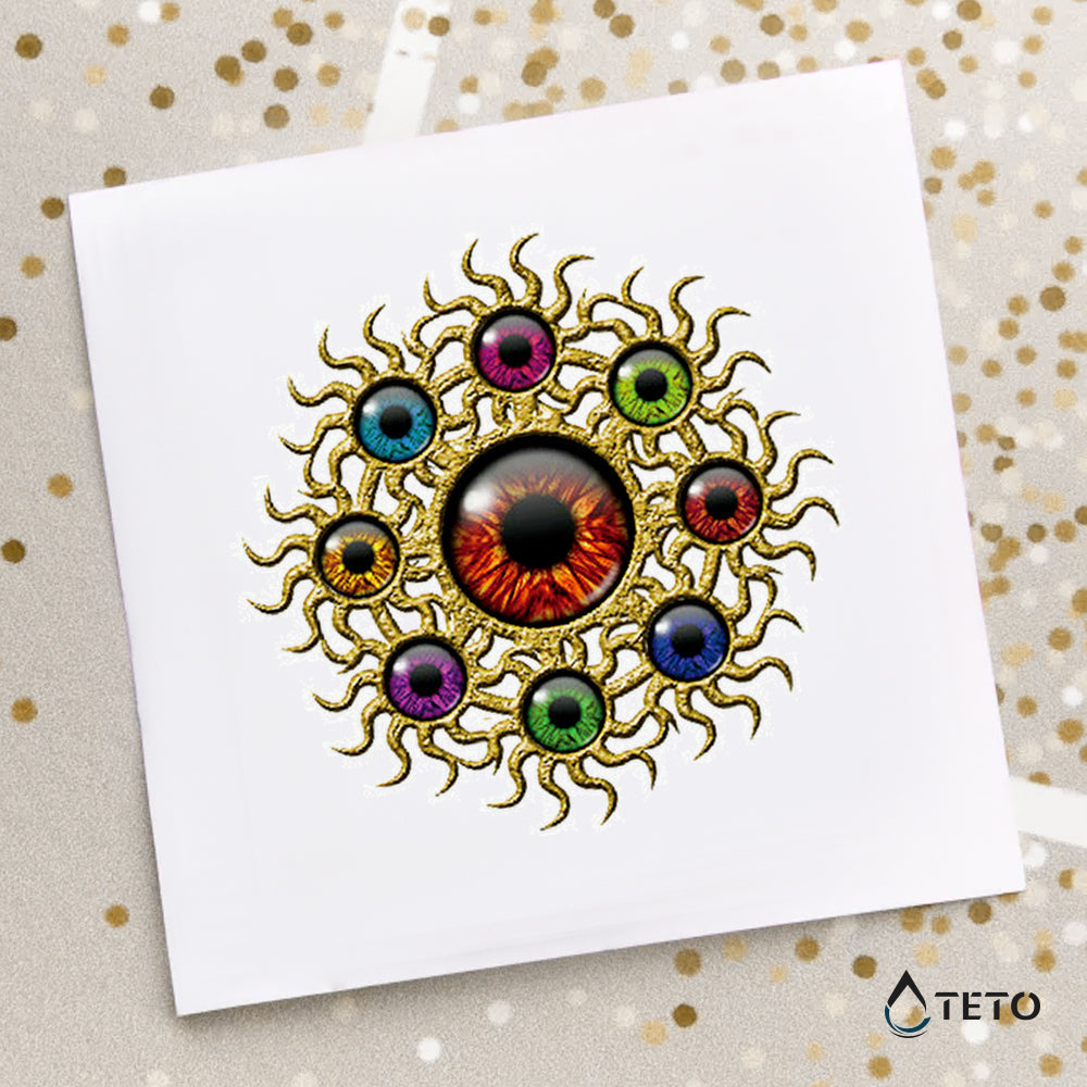 Ojos - TETO - Tatuajes Temporales