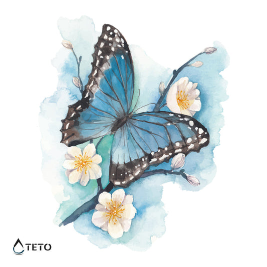 Mariposa – Escarchados - TETO - Tatuajes Temporales