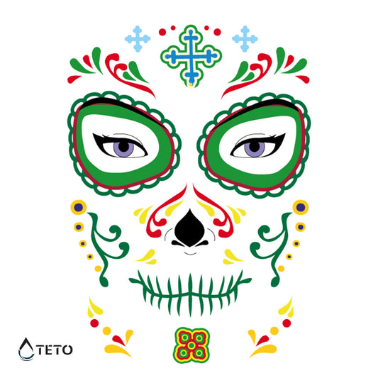 Rostro – Tipo A - TETO - Tatuajes Temporales