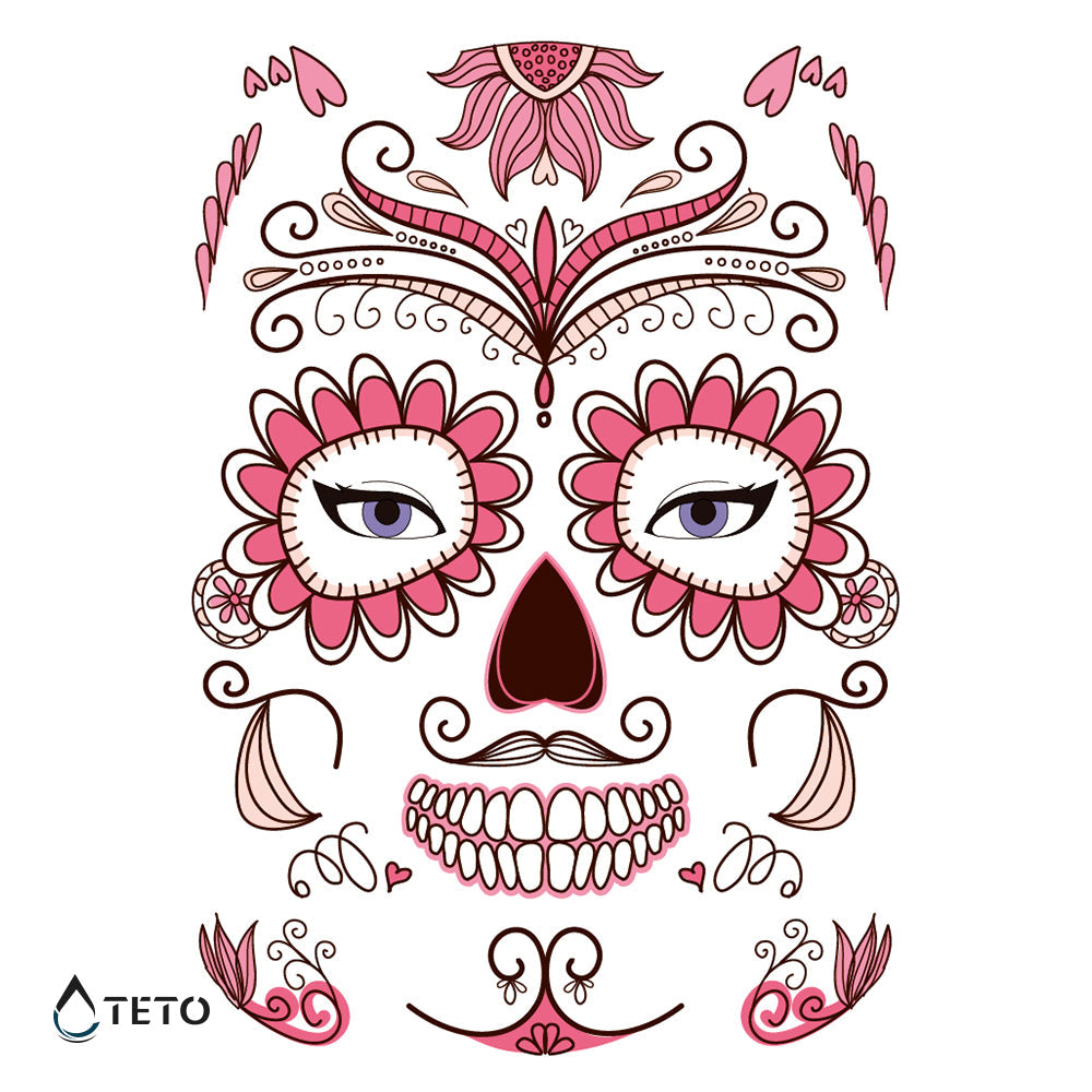 Rostro – Tipo C - TETO - Tatuajes Temporales