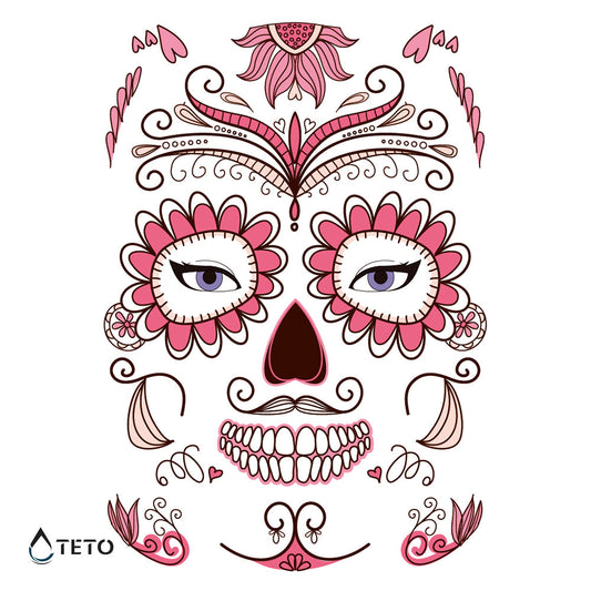 Rostro – Tipo C - TETO - Tatuajes Temporales