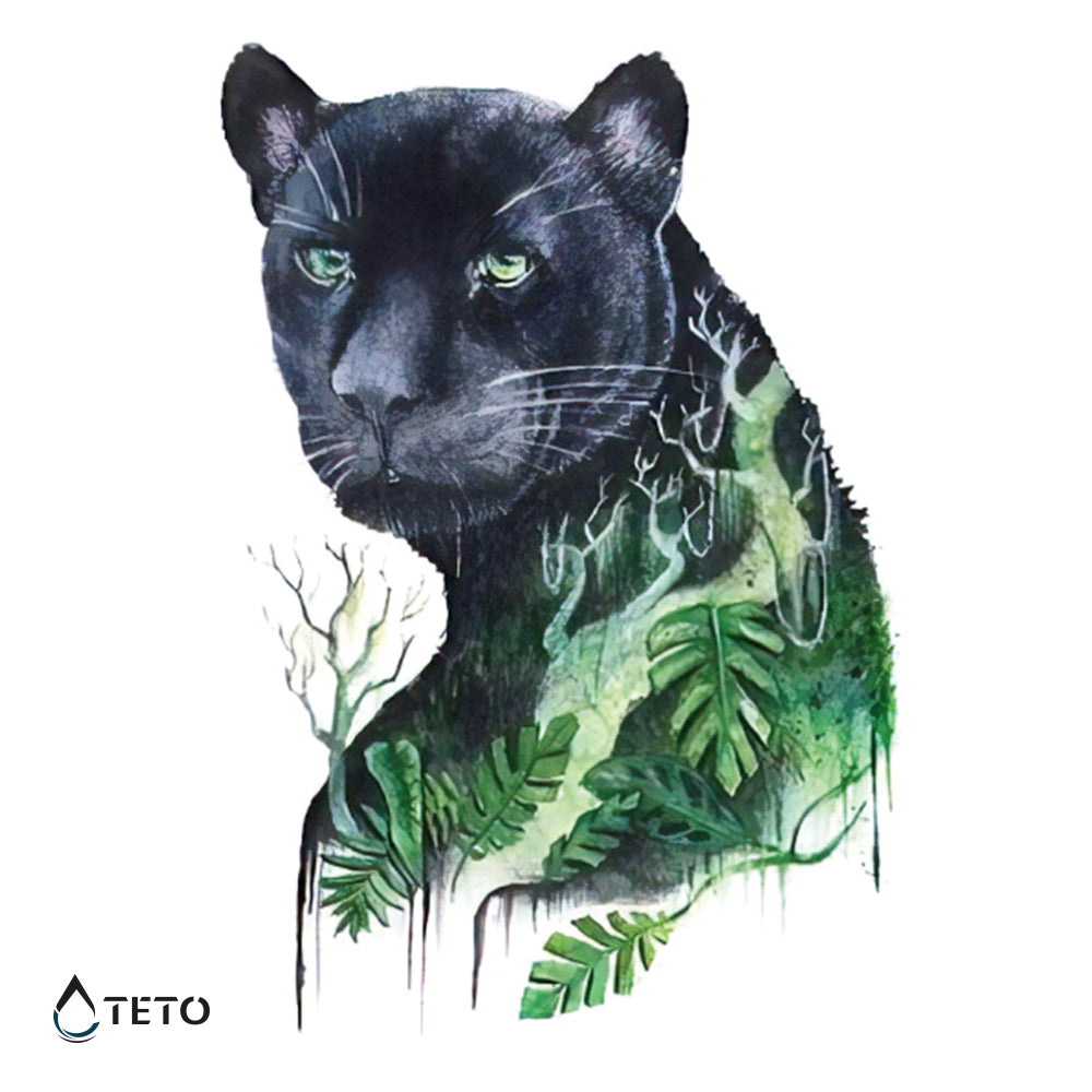 Puma - TETO - Tatuajes Temporales