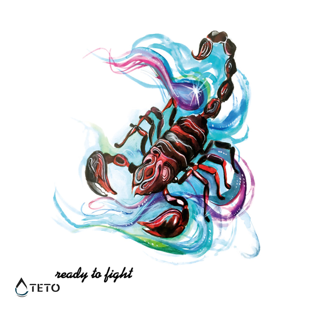 Escorpión - TETO - Tatuajes Temporales