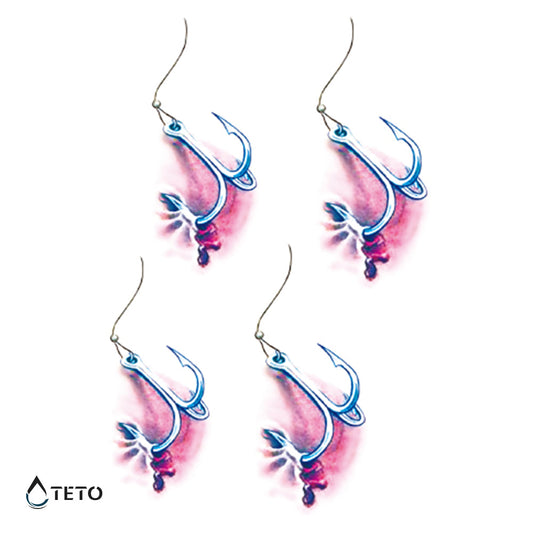 Ganchos - set - Tatuajes Temporales TETO