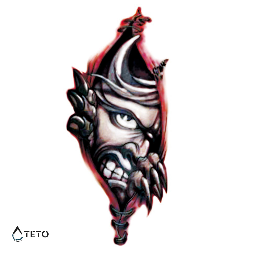 El diablo en la carne - Tatuajes Temporales TETO