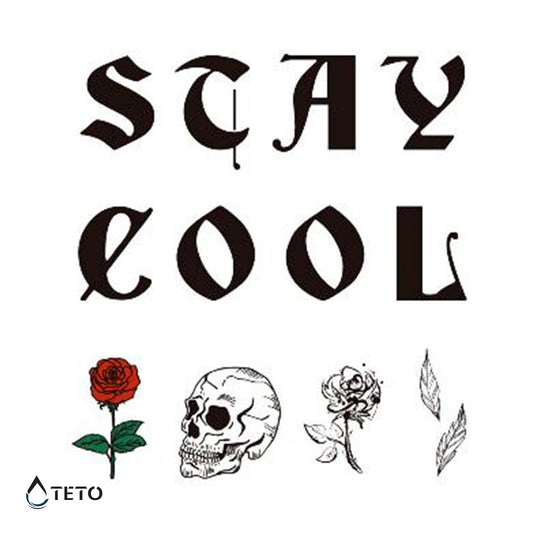 Mantente cool – set - TETO - Tatuajes Temporales