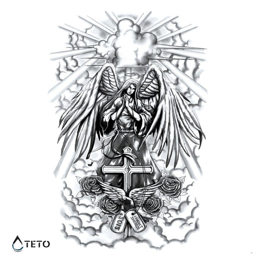 Ángel - Tatuajes Temporales TETO