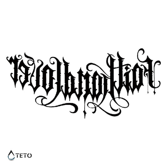 Fe y amor - Tatuajes Temporales TETO