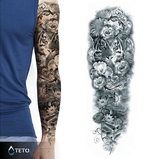 Elegancia de la selva - TETO - Tatuajes Temporales