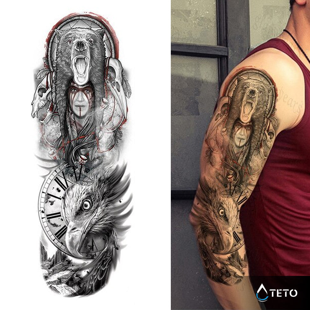 Atrapasueños – Tiempo - Tatuajes Temporales TETO