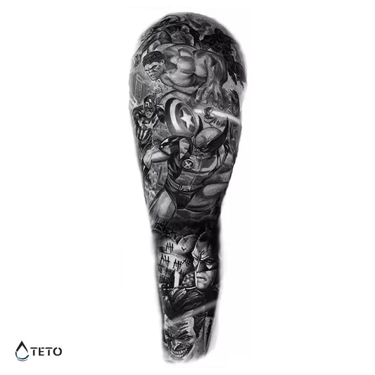 Los Vengadores - TETO - Tatuajes Temporales