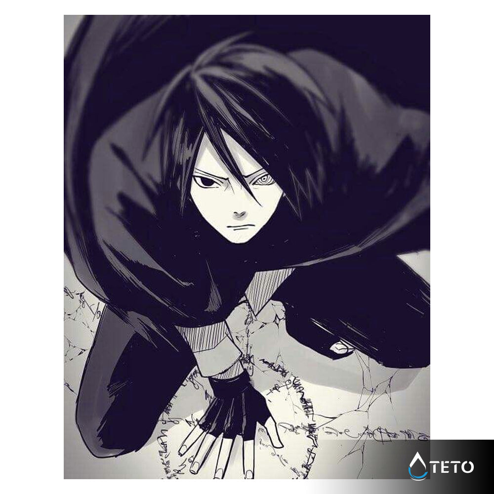 Sasuke - Anime - TETO - Tatuajes Temporales