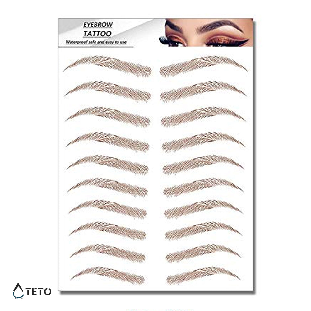 Ceja – Tipo C - TETO - Tatuajes Temporales