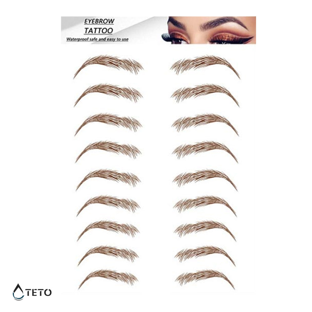 Ceja – Tipo D - TETO - Tatuajes Temporales