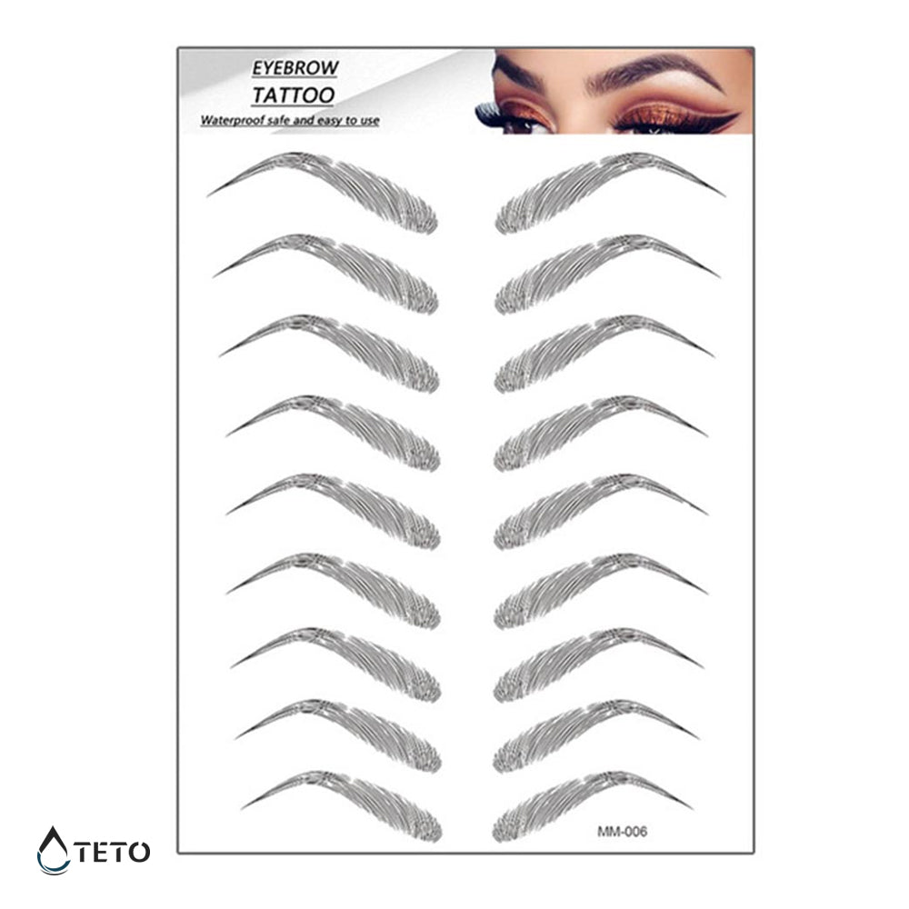 Ceja – Tipo G - TETO - Tatuajes Temporales