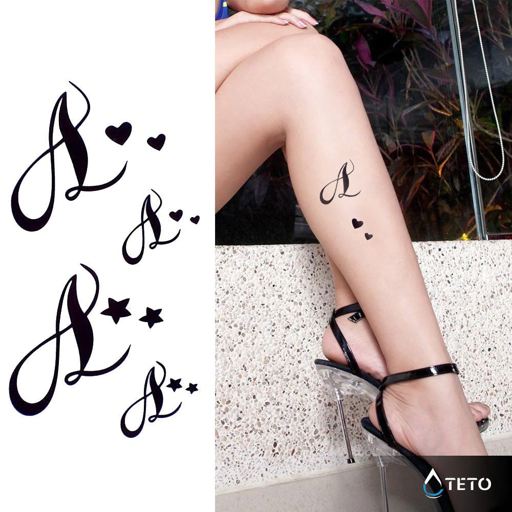 L de Love - set - TETO - Tatuajes Temporales