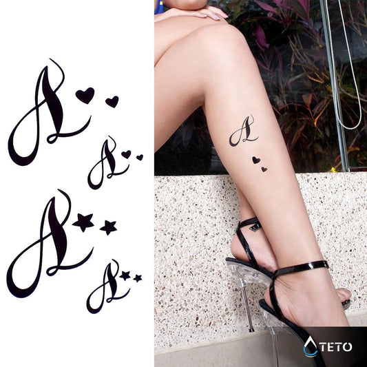 L de Love - set - TETO - Tatuajes Temporales